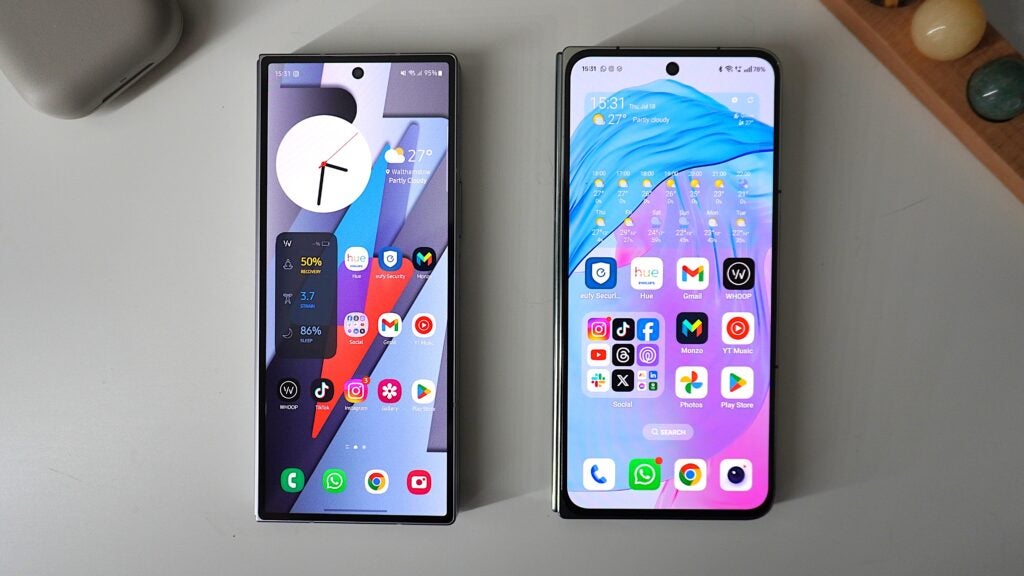 Samsung Galaxy Z Fold 6 und OnePlus Open