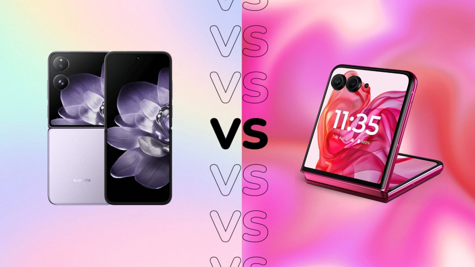 1721674839 Xiaomi Mix Flip vs Motorola Razr 50 Ultra Die wichtigsten