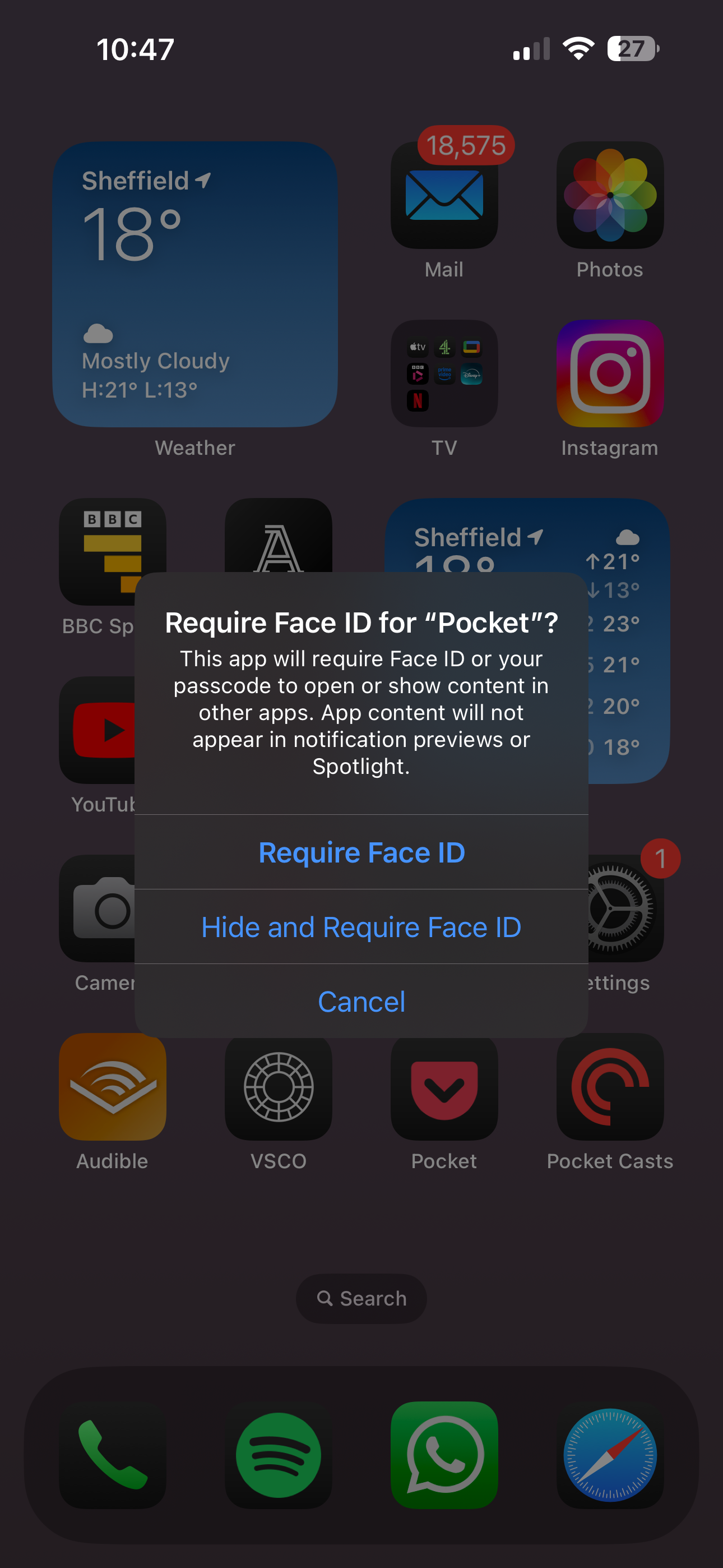 1721732444 58 So sperren Sie Apps hinter Face ID auf iOS