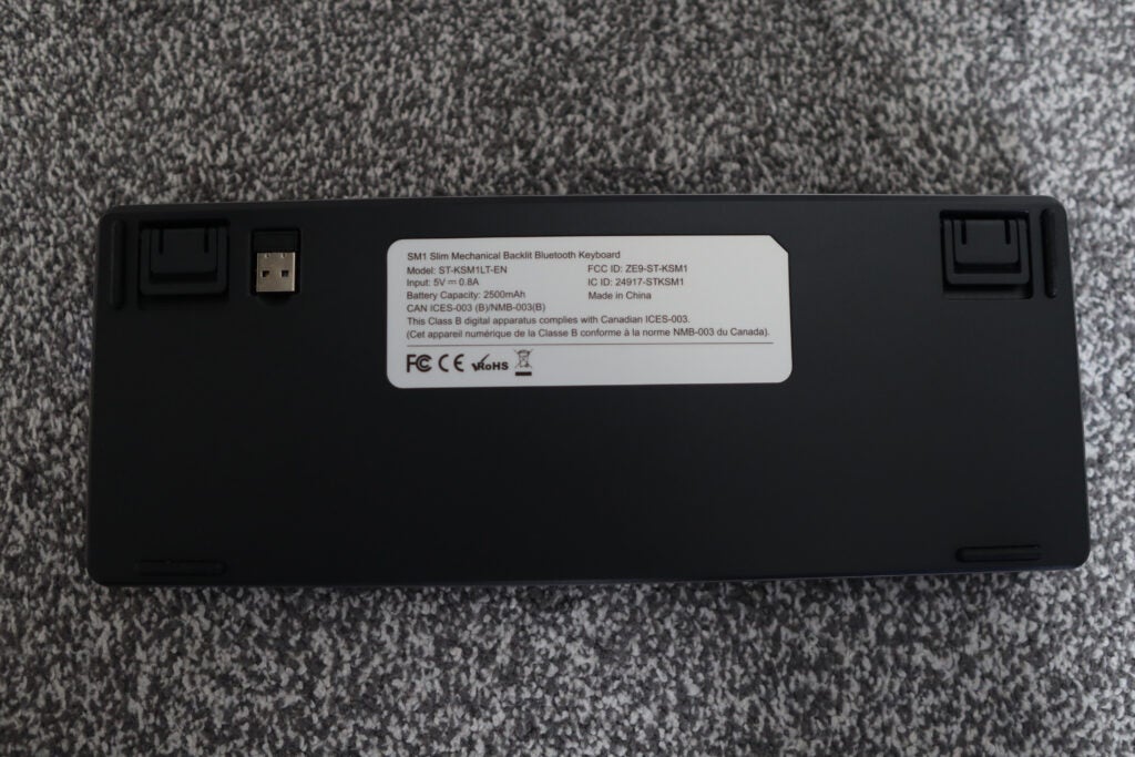 Rückseite - Satechi SM1 Slim