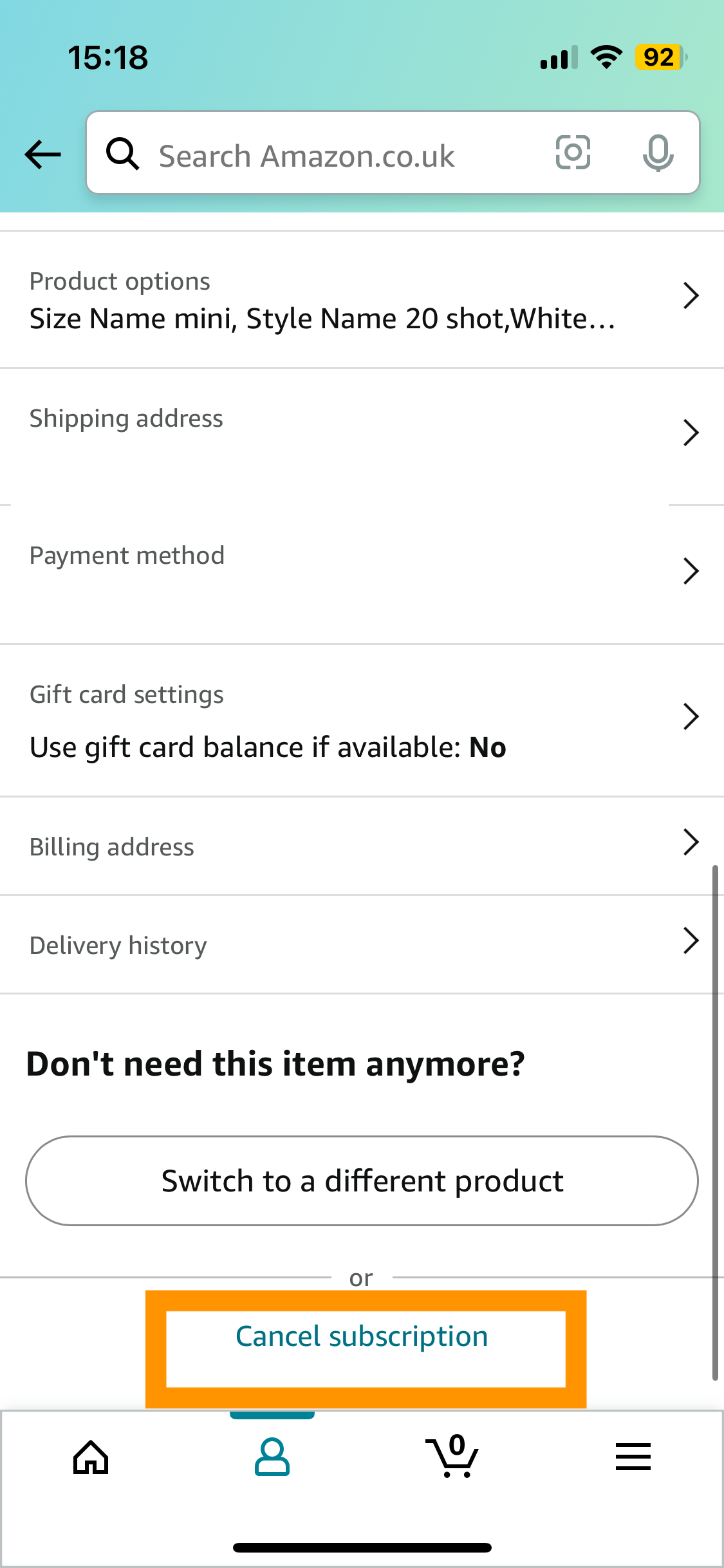 1722362454 948 So stornieren Sie eine „Abonnieren und Sparen Bestellung bei Amazon
