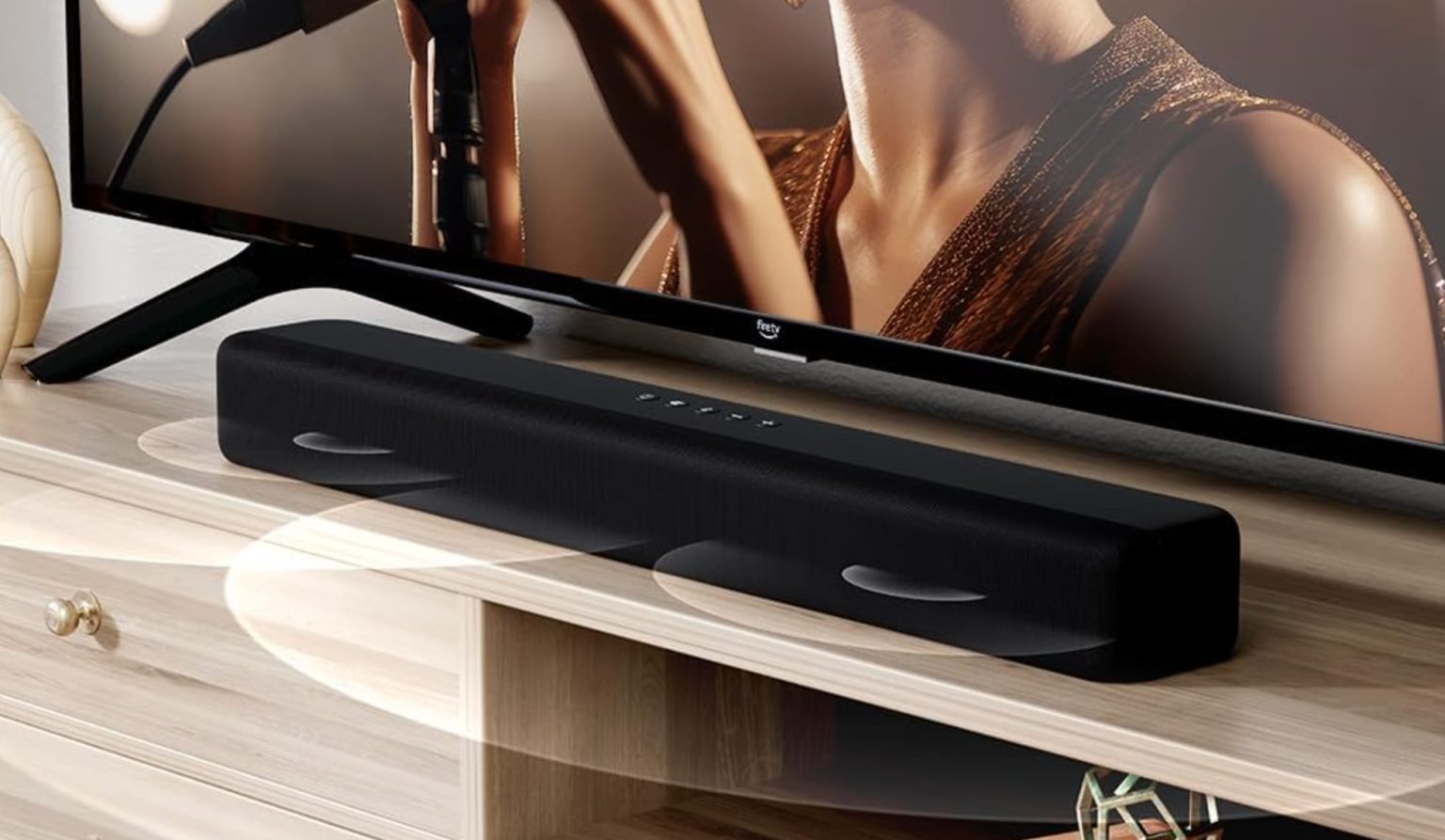 Die Fire TV Soundbar ist gerade mit einem Rabatt in