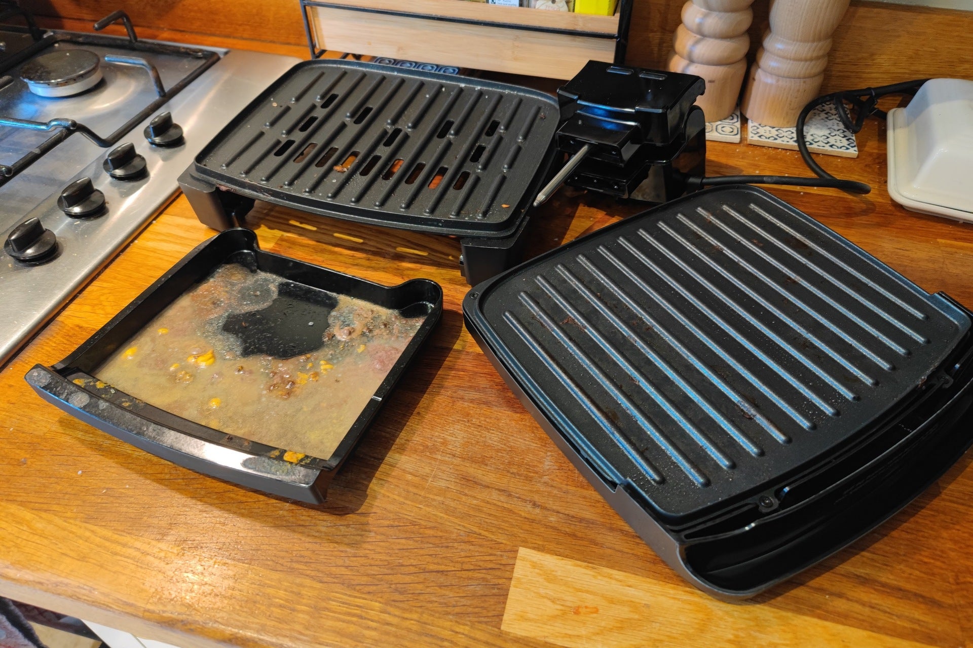 George Foreman Mittlere Immersa Grill Fettpfanne