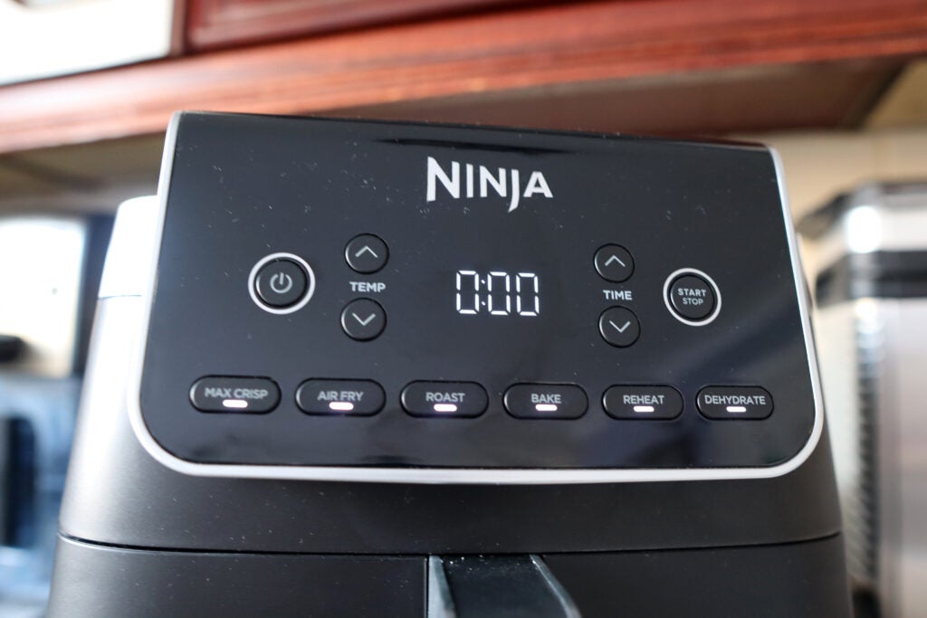 Bedienfeld - Ninja Heißluftfritteuse MAX PRO 6,2 l AF180UK
