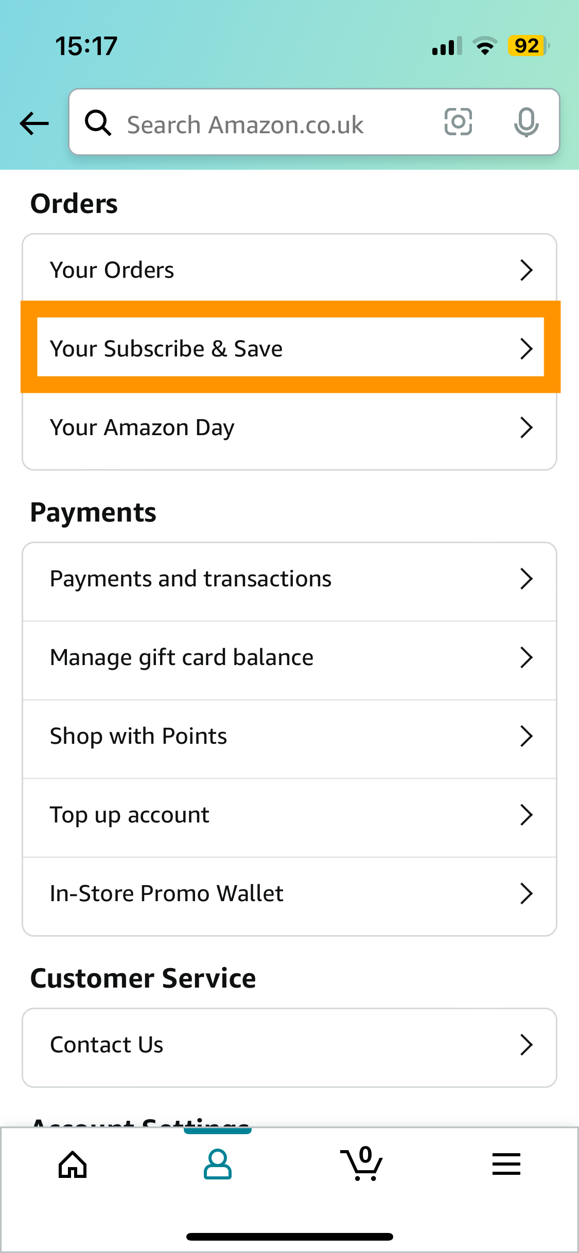 So stornieren Sie eine „Abonnieren und Sparen Bestellung bei Amazon