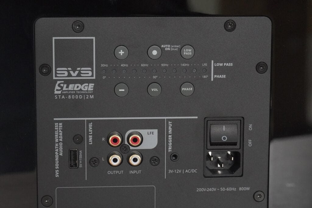 SVS 3000 Micro Rückseite