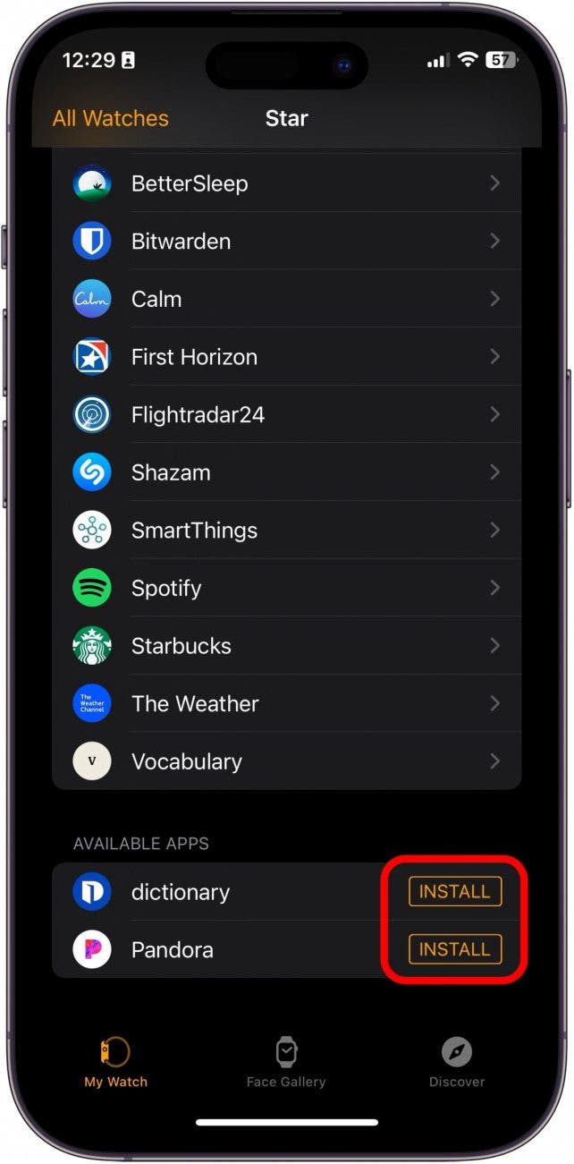 Apps auf der Apple Watch verwenden