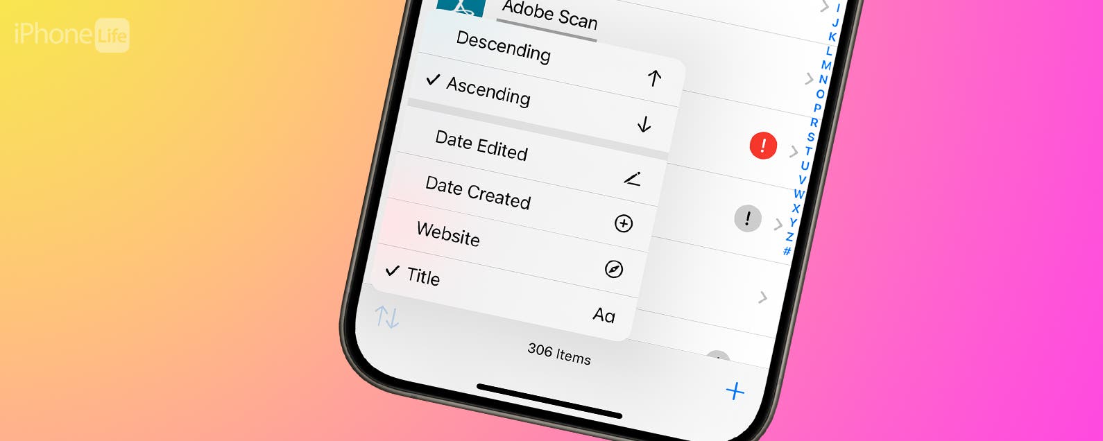 1722978742 Sortieren Sie Ihre Passwoerter in der Passwoerter App iOS 18