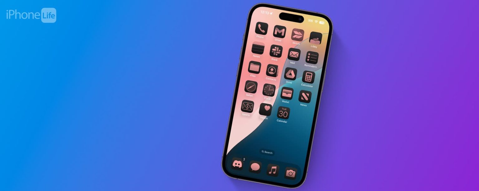 1722983789 Passen Sie Farben und Groesse der App Symbole in iOS 18