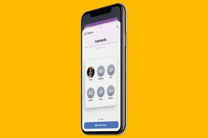 1723578505 Behalten Sie Ihre Lieblingskontakte mit dem Kontakte Widget auf dem iPhone Startbildschirm