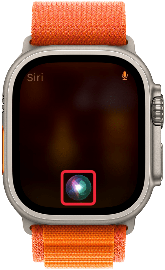 Apple Watch zeigt Siri-Popup an