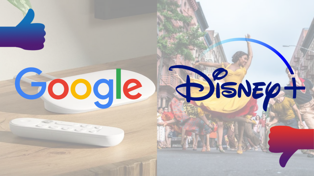 Gewinner und Verlierer Google aktualisiert Chromecast waehrend Disney Plus eine