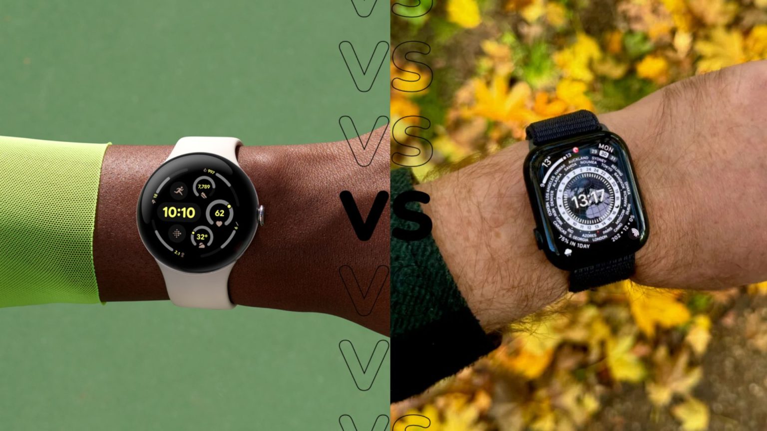 Google Pixel Watch 3 vs Apple Watch Series 9 Wear