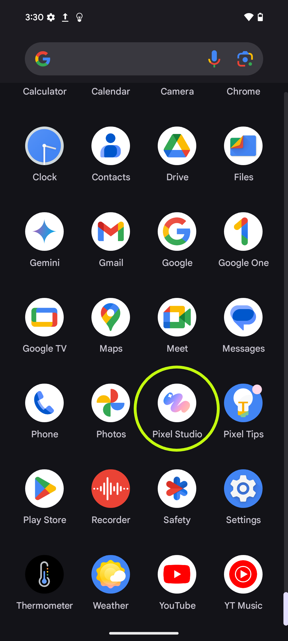 So verwenden Sie Google Pixel Studio
