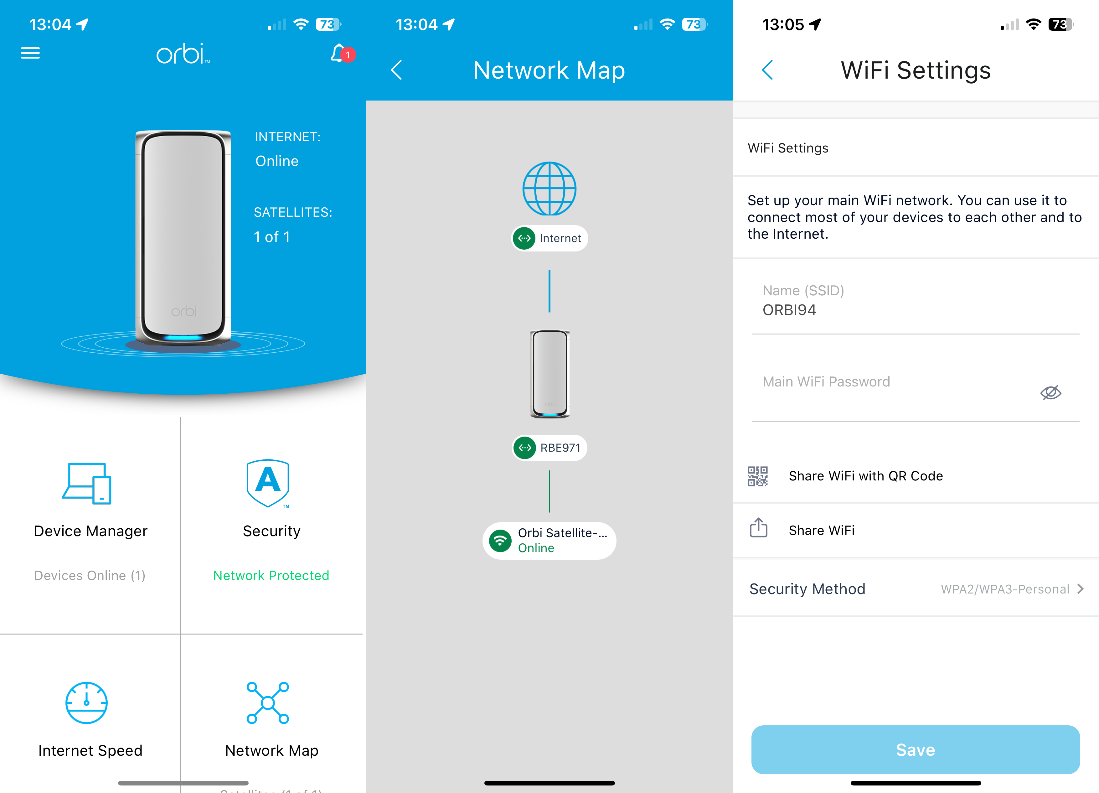 Netgear Orbi 970 Series App