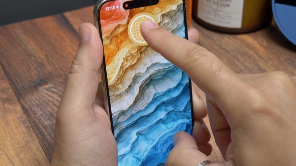 Auswählen einer App-Farbe in iOS 18