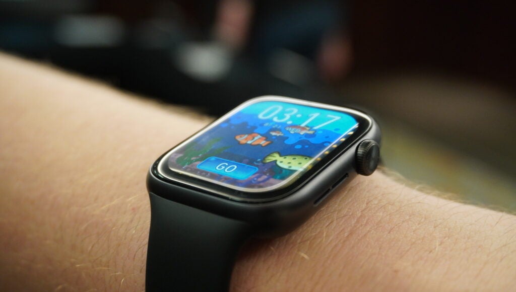 Honor Watch 5 Bildschirm angewinkelt