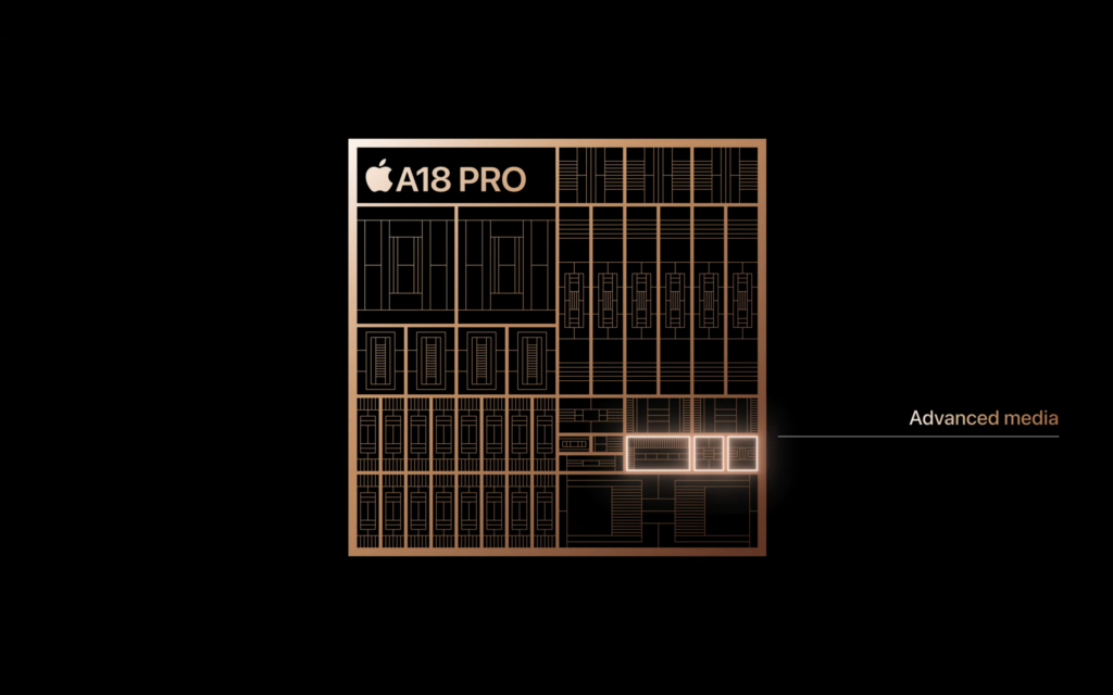 Apple A18 Pro Erweiterte Medienfolie