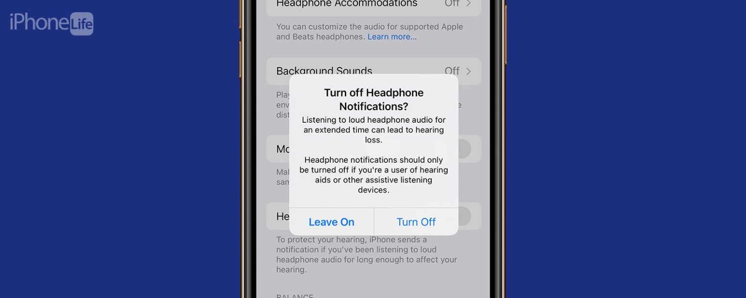 1726454183 So deaktivieren Sie Kopfhoerer Sicherheitsbenachrichtigungen auf dem iPhone