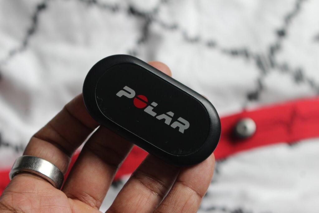 Polar H10 Modul in der Hand