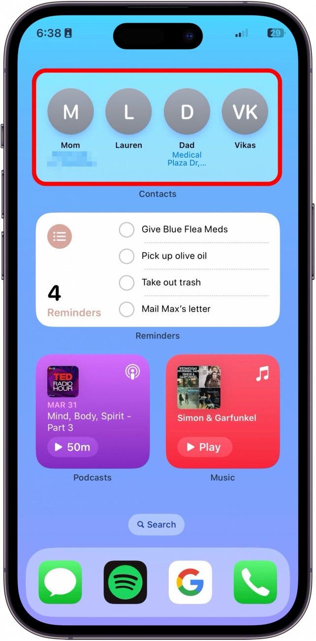 interaktive Widgets