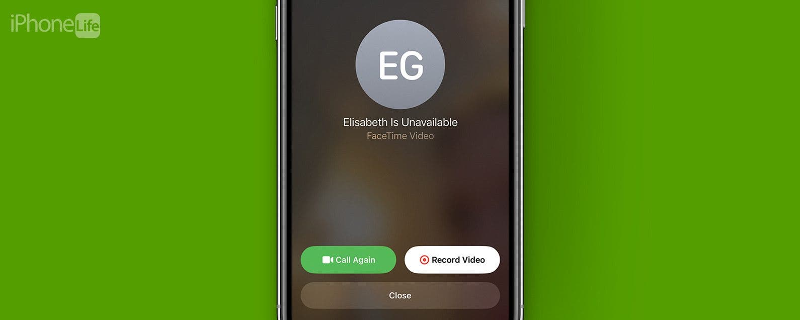 So hinterlassen Sie eine Video Voicemail auf FaceTime