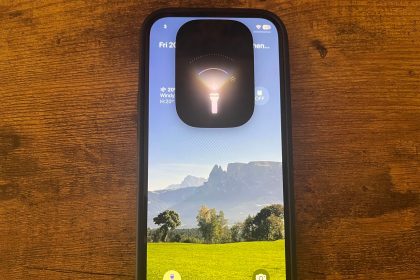 So verwenden Sie die aktualisierte Taschenlampe in iOS 18