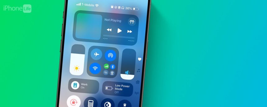 1727911480 Passen Sie das Kontrollzentrum auf Ihrem iPhone an