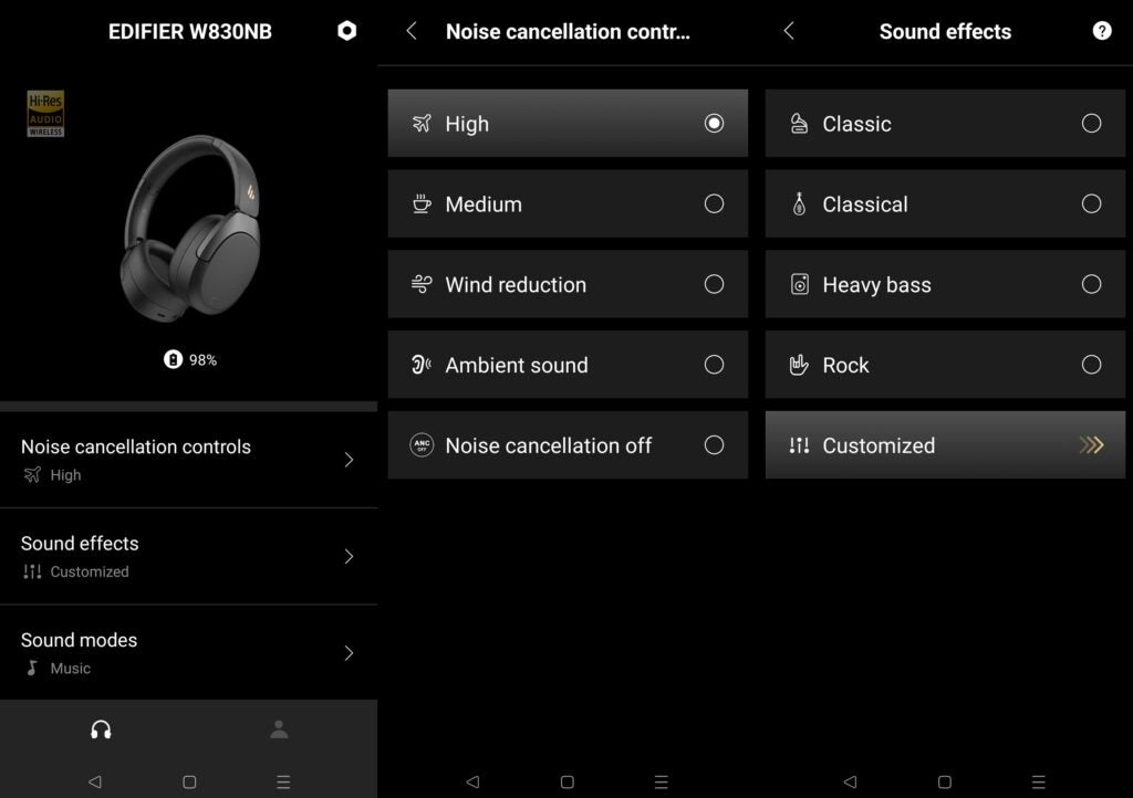 Edifier W830NB ConneX-App