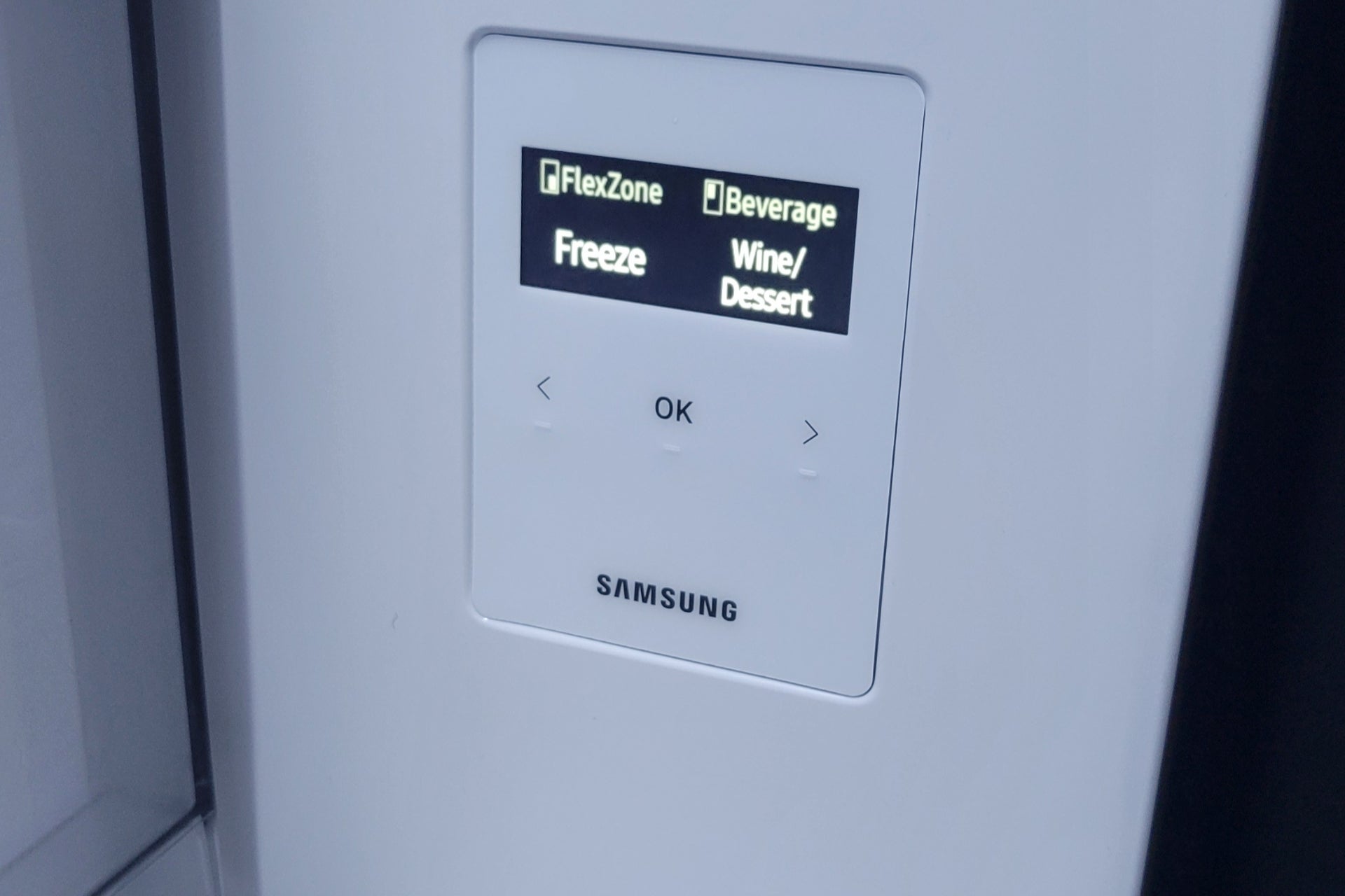 Samsung RF23DB9700QL Bedienfeld
