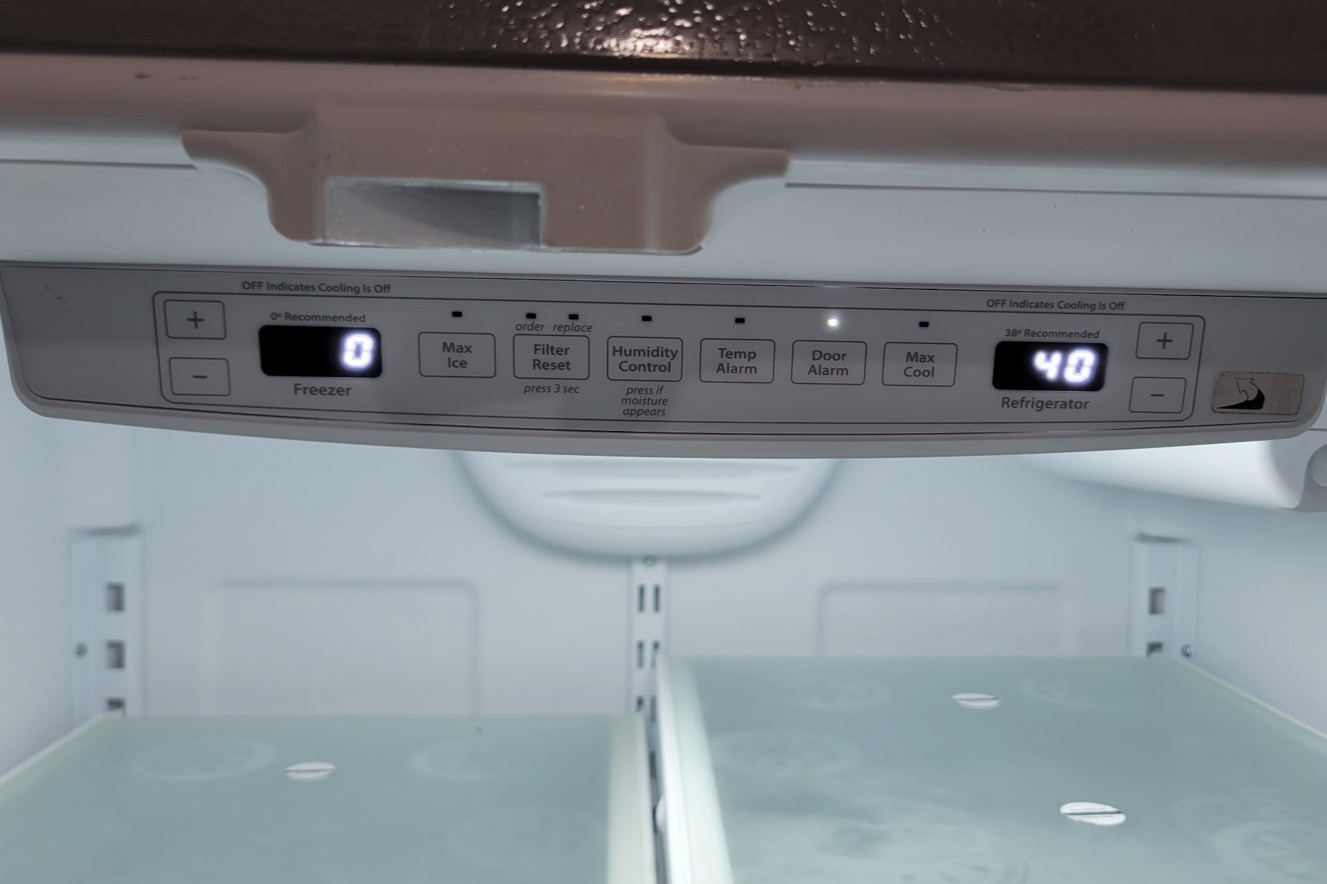 Whirlpool WRFF5333PZ01 Steuerung