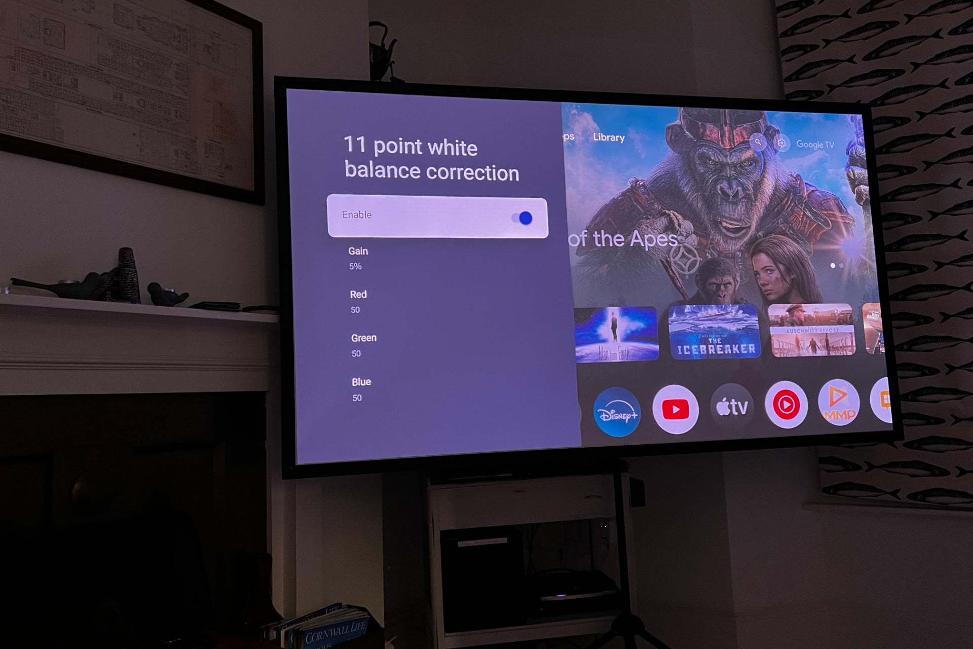 JMGO N1S Pro 4K Farbe
