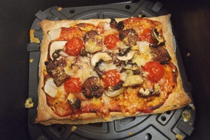 1729251381 732 Dies ist die beste Art Pizza in einer Heissluftfritteuse zuzubereiten