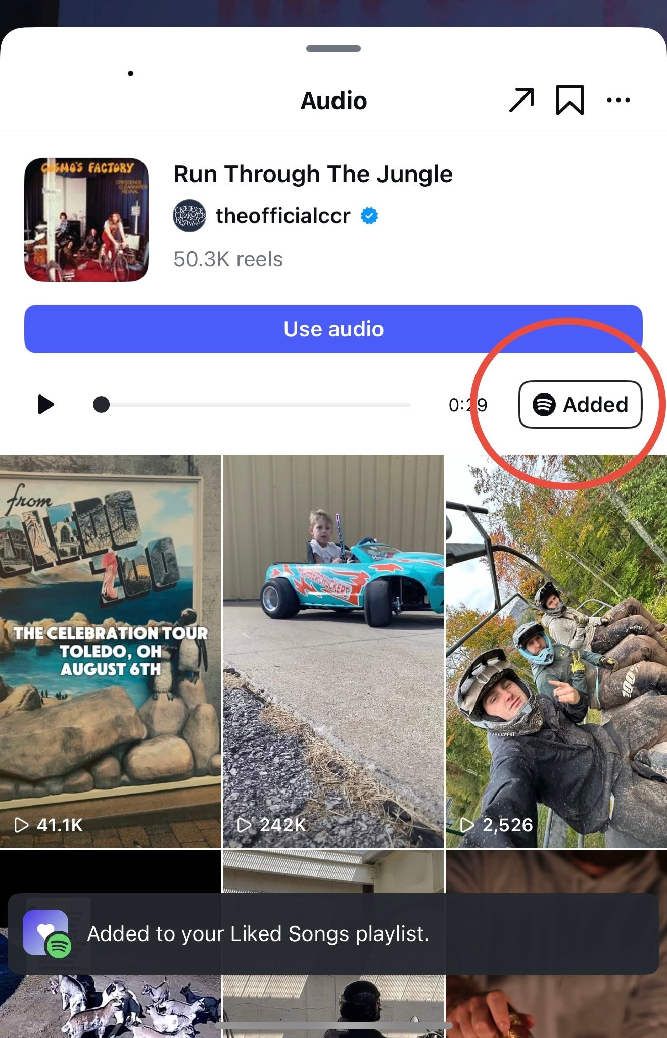 1729281641 458 So fuegen Sie Songs von Instagram zu Ihrer Spotify Bibliothek hinzu