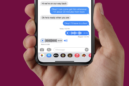 1729549467 So senden und empfangen Sie Audio Textnachrichten auf Ihrem iPhone