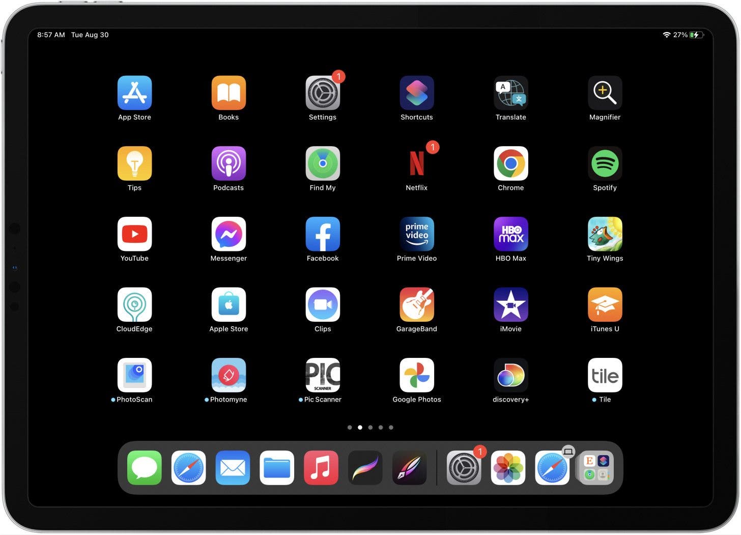 iPad-Ladesymbol