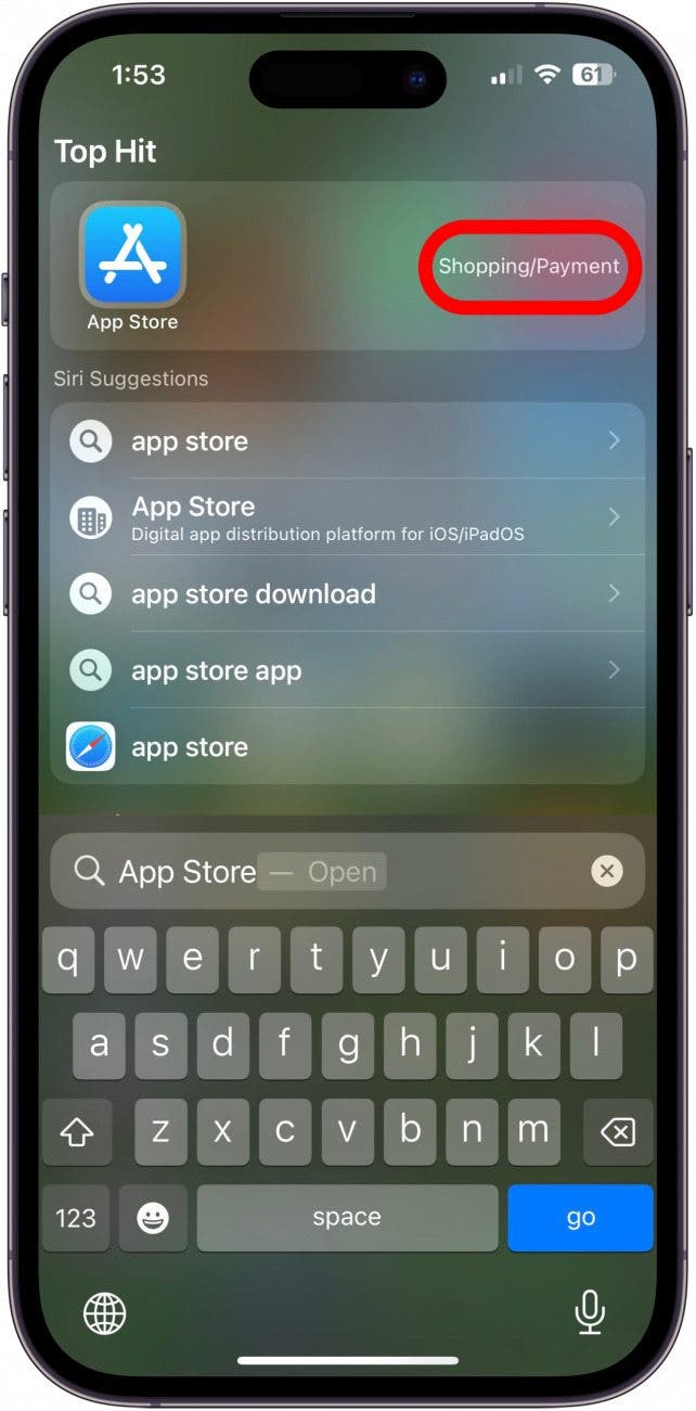 Sehen Sie sich den Ordner an, in dem es sich befindet, um zu erfahren, wie Sie den App Store wiederherstellen können