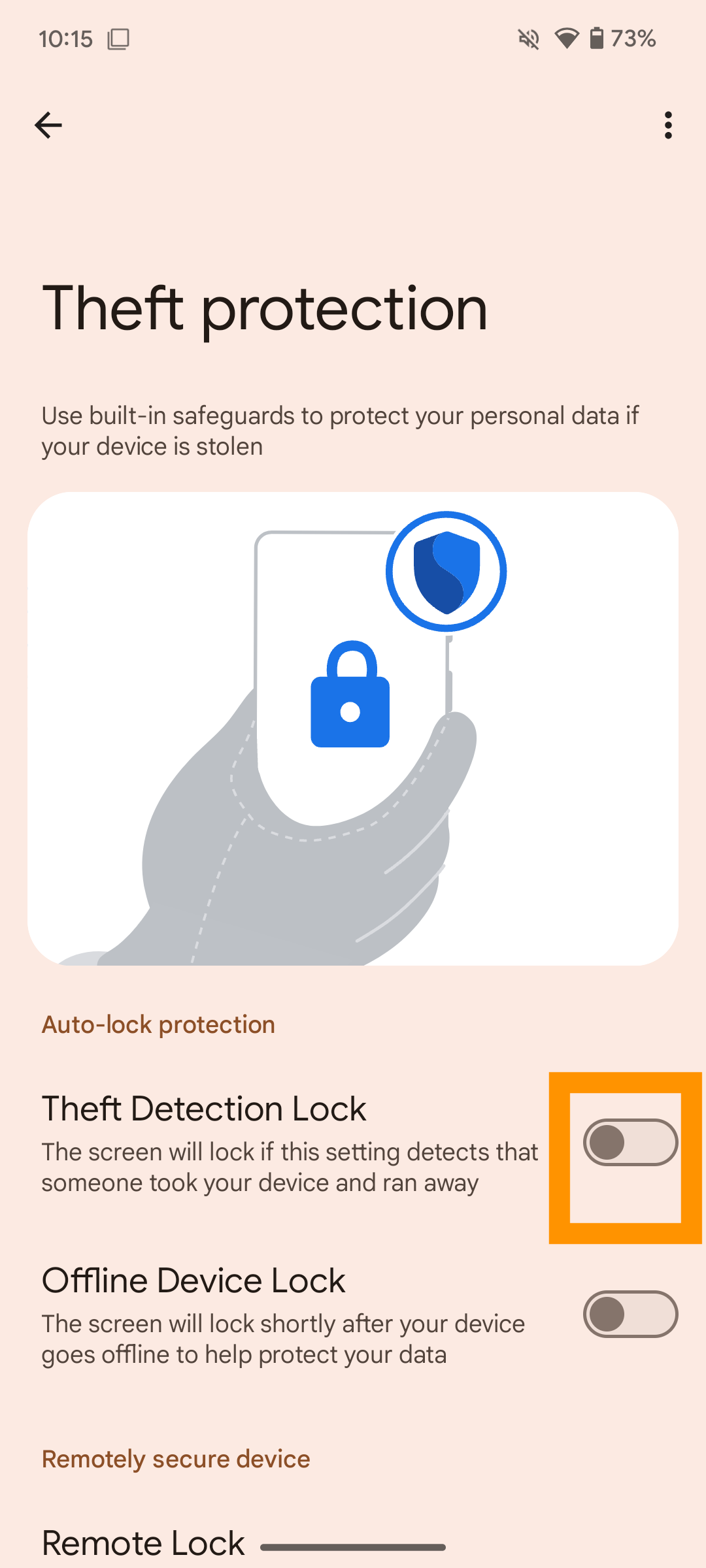 1729779143 189 So richten Sie den Diebstahlschutz in Android 15 ein