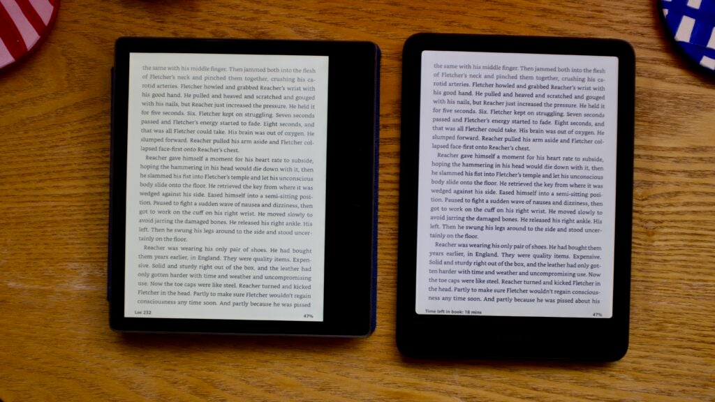 Kindle Colorsoft vs. Kindle Oasis