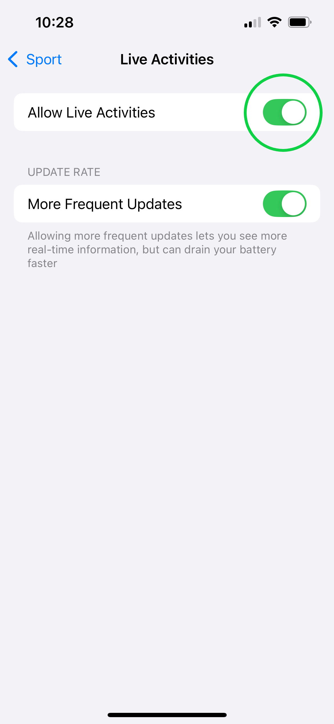1730373872 487 So verfolgen Sie Sportergebnisse auf dem Sperrbildschirm des iPhones