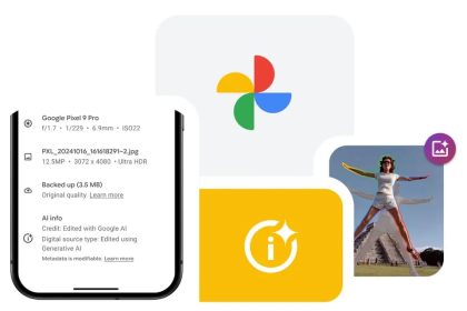 Das Kleingedruckte von Google Fotos %E2%80%9EMit KI bearbeitet geht bei