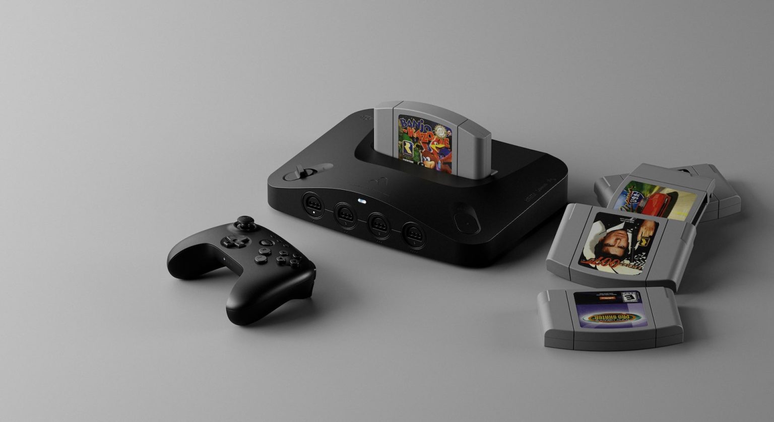 Die analoge 3D Konsole spielt alle Ihre alten N64 Spiele in 4K