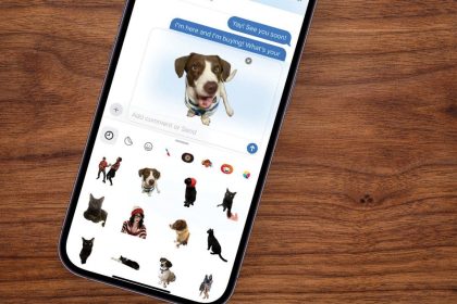 So erstellen Sie einen Aufkleber auf dem iPhone und wo