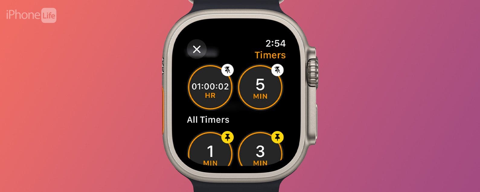 So heften Sie einen Timer an die Apple Watch