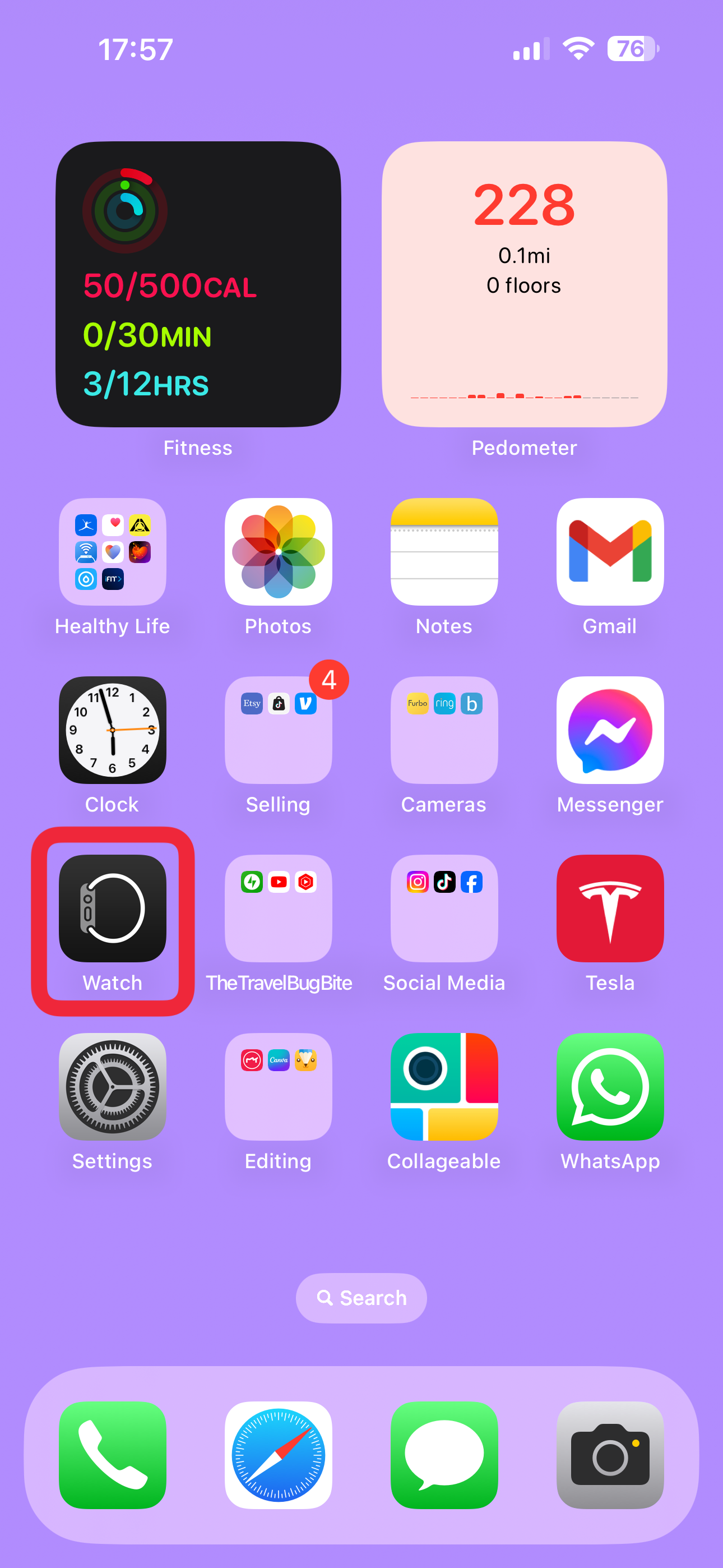 Öffnen Sie auf Ihrem iPhone die Apple Watch-App.
