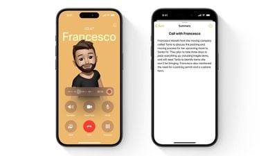 Anrufaufzeichnung iOS 18 1