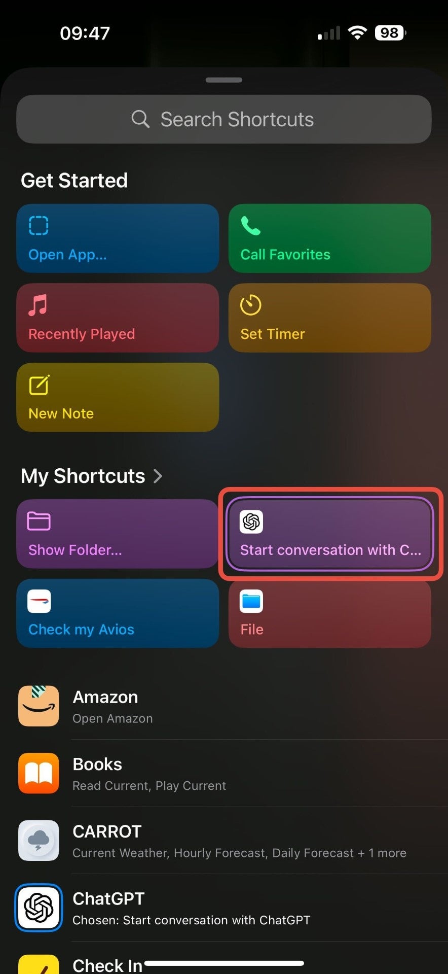 1730729541 364 So oeffnen Sie ChatGPT mit der Aktionstaste des iPhones