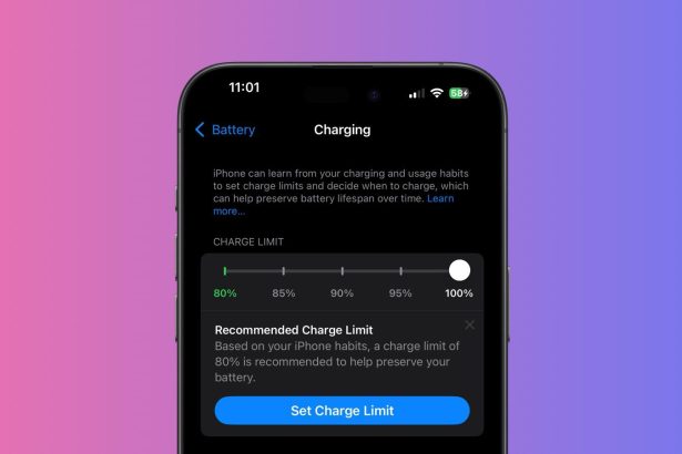 1730895139 Schonen Sie den iPhone Akku mit den Ladebegrenzungsoptionen in iOS 18