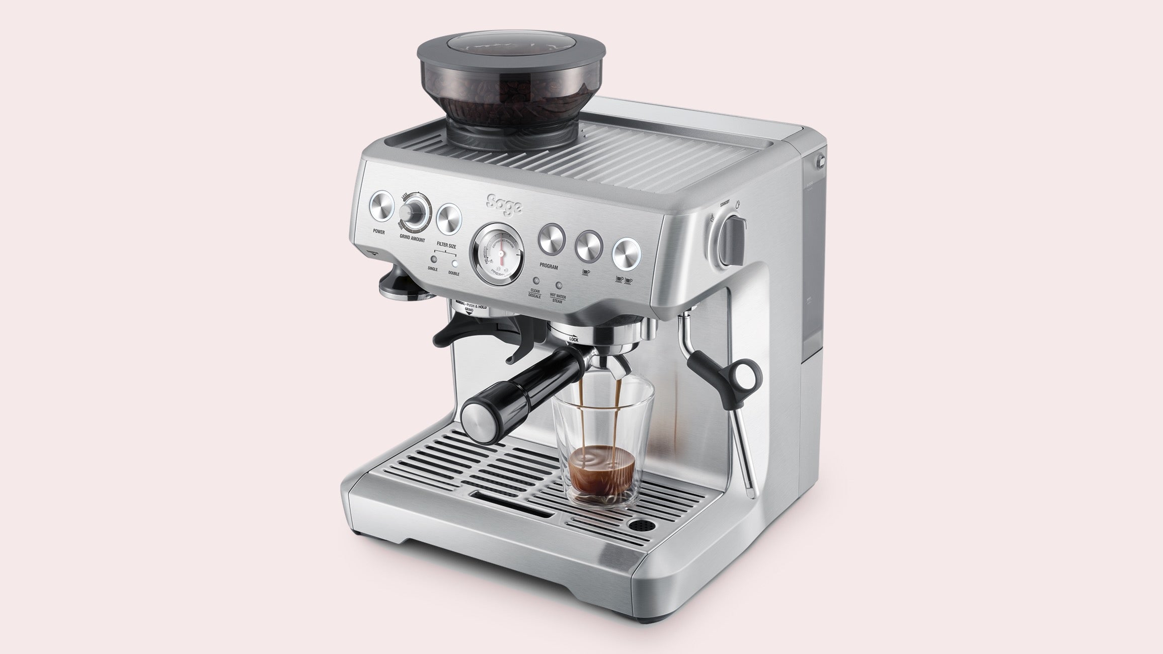 Das Sage Kaffeemaschinenangebot von John Lewis ist perfekt um die Kaelte
