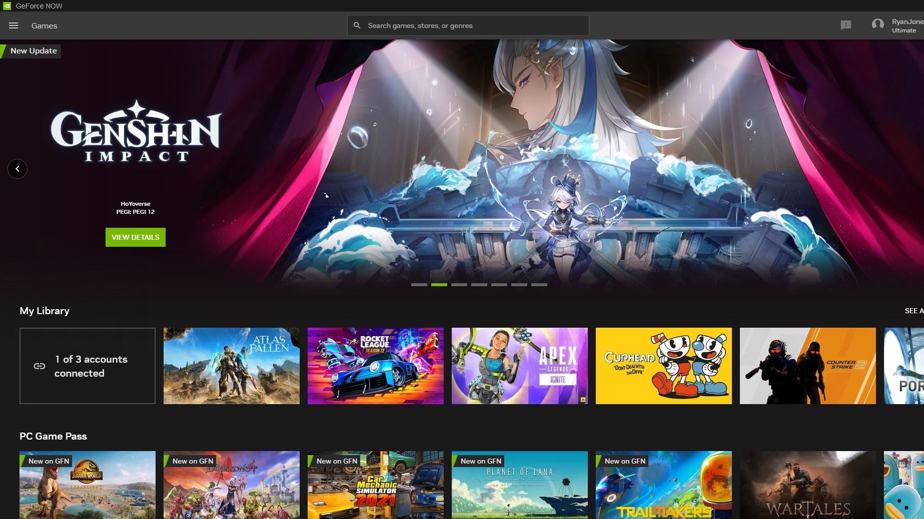 Nvidia ist dabei die aktivsten Benutzer von GeForce Now zu